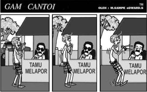 GAM CANTOI MELAPOR