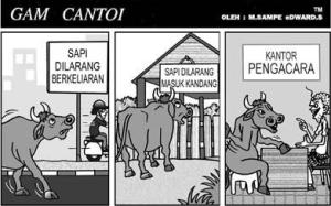GAM CANTOI DAN SAPI
