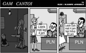 GAM CANTOI DAN PLN