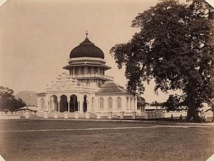 Masjid Raya Baiturrahman zaman Kolonial Belanda