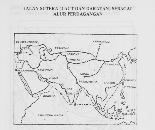 Jalur Sutera sebagai Alur Perdagangan