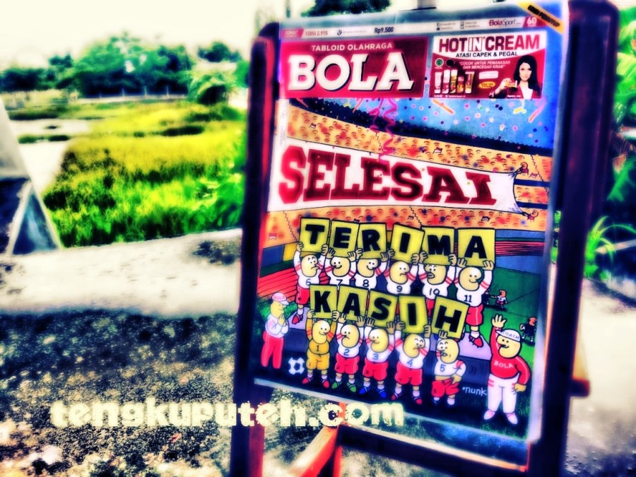 Tabloid BOLA edisi terakhir